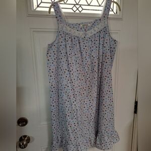 MZROCR women's blouse dress in blue, size XL.